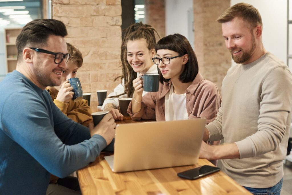 Members of the Invigor team working together