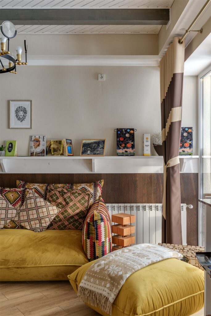 A personalised bedroom in one of the homes