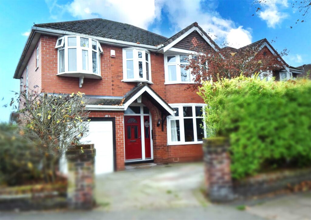 The exterior of Canterbury House, one of Invigor's homes in Greater Manchester