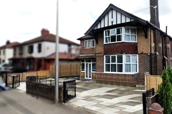 The exterior of Hamilton House, one of Invigor's homes in Greater Manchester